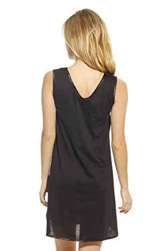 1530-BLK-M Dreamcrest Nightgown / Women Sleepwear / Sleep Dress