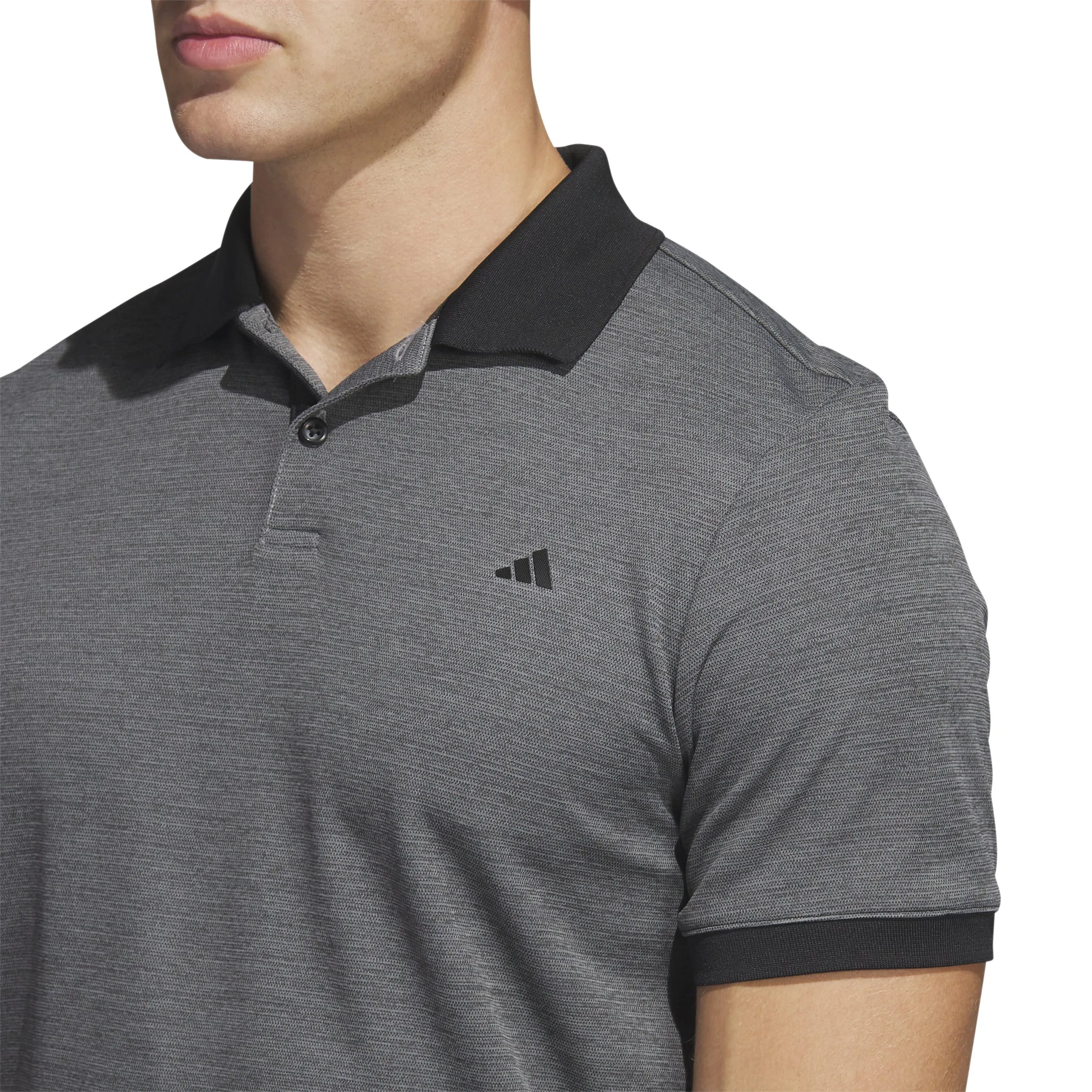 adidas Golf No Show Polo - Black SS23