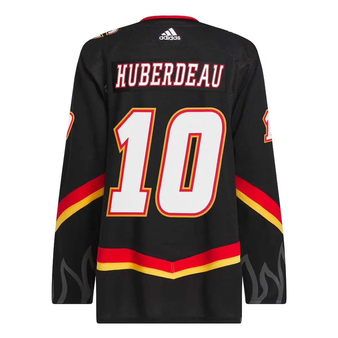 adidas - Men's Calgary Flames Authentic Jonathan Huberdeau Jersey (IN0844)