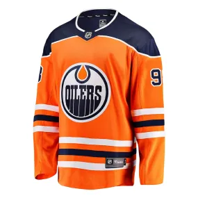 adidas - Men's Edmonton Oilers Authentic Jesse Puljujärvi Home Jersey (CR3563)