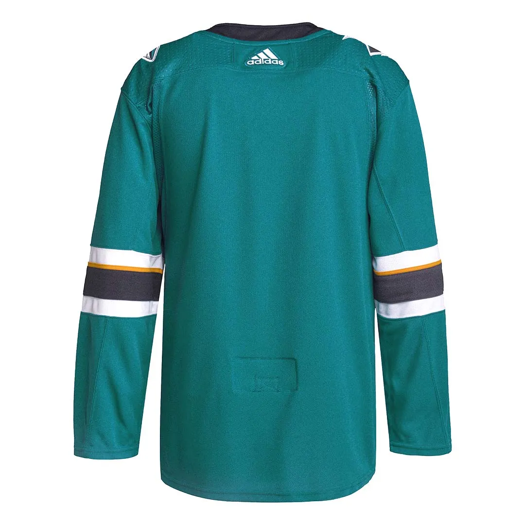 adidas - Men's San Jose Sharks Authentic Home Jersey (CA7110)