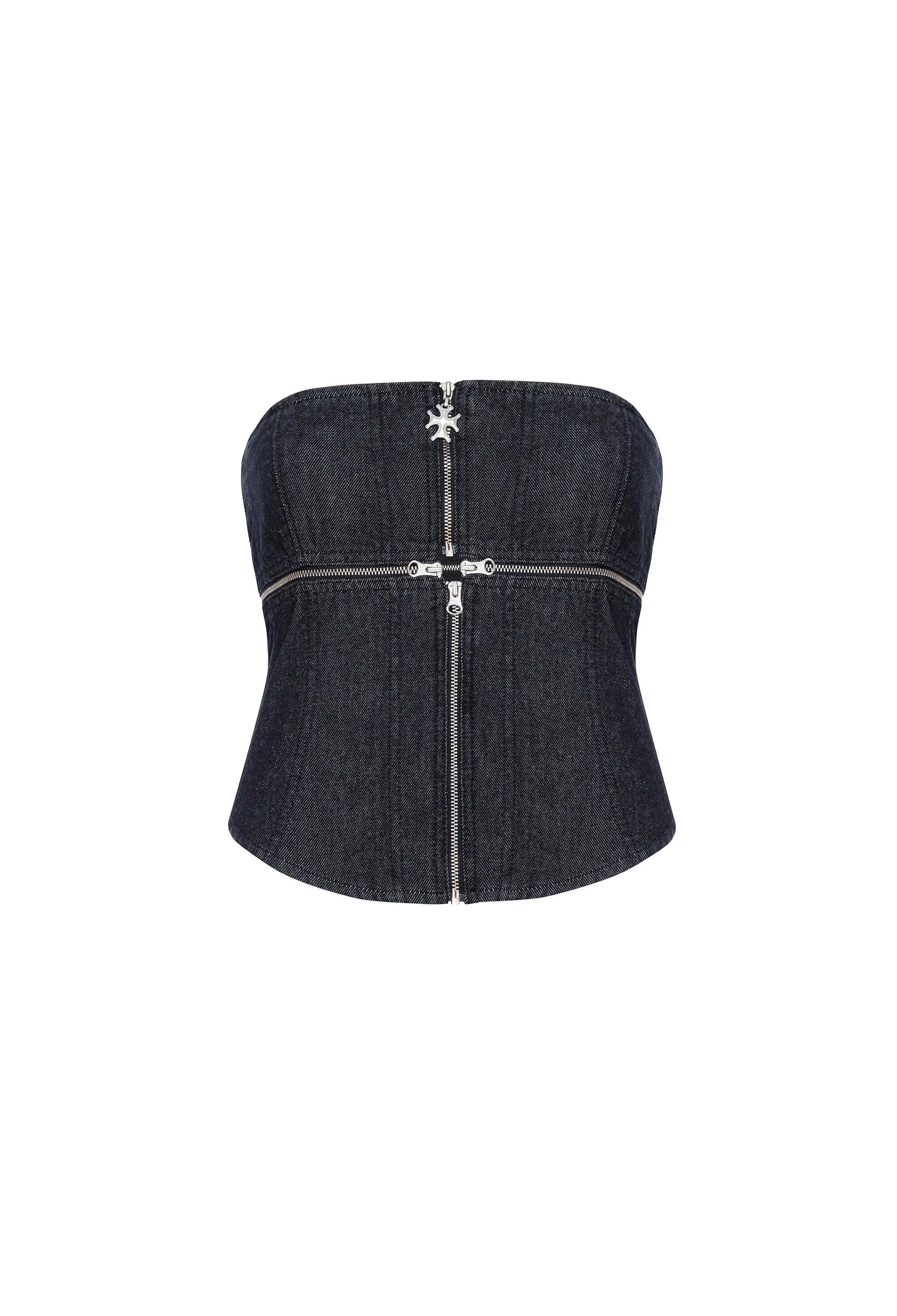 ANA CORSET - RAW DENIM