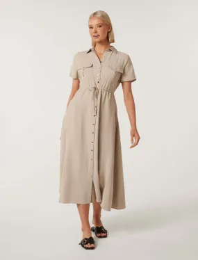 Avana Midi Shirt Dress