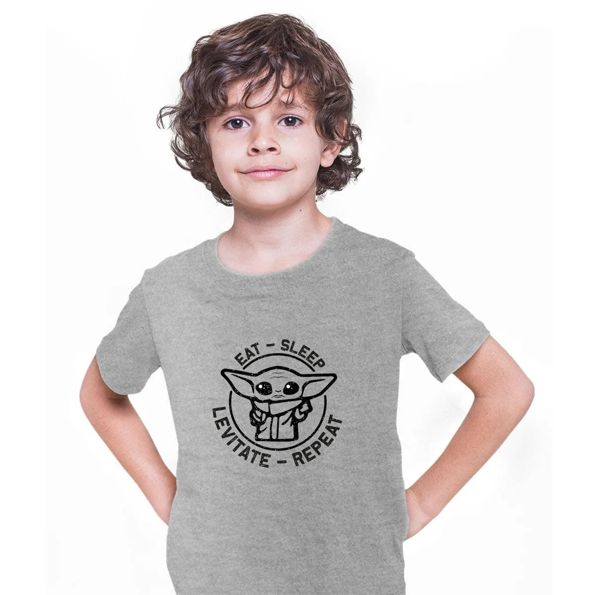 Baby Yoda Novelty Funny Gift T-Shirt Star Wars Mandalorian T-shirt for Kids