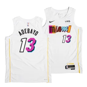 Bam Adebayo Nike Miami Mashup Vol. 2 Swingman Jersey - Player's Choice