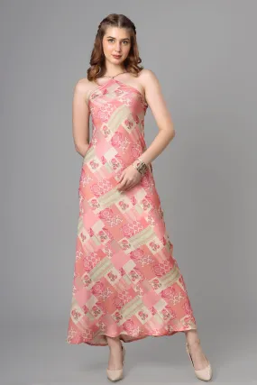 Beautiful Pink Designer Dress For Women