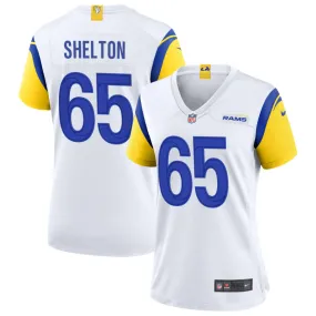 Coleman Shelton Los Angeles Rams Nike Women's Alternate Jersey - White