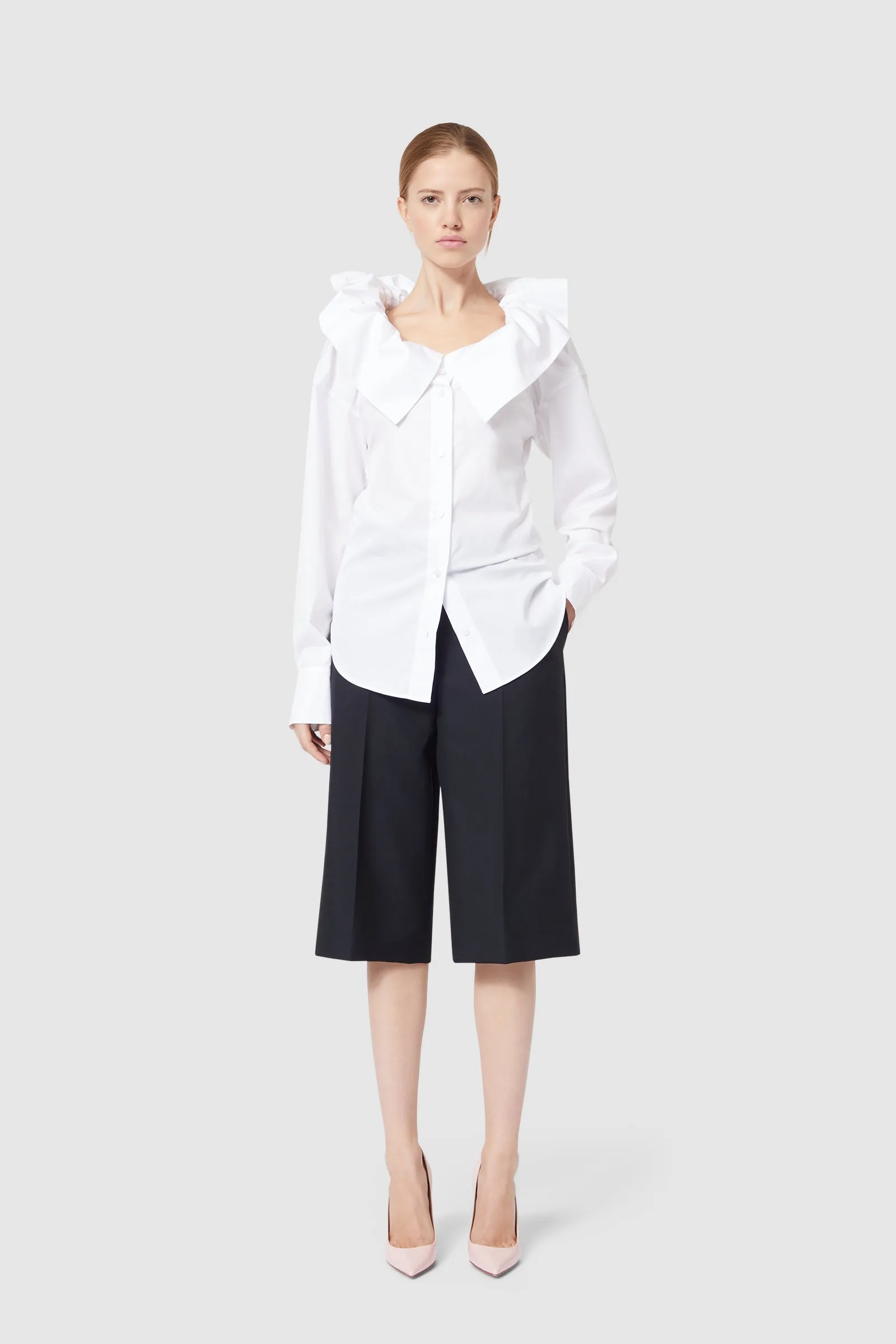 COUTURE RUFFLE SHIRT