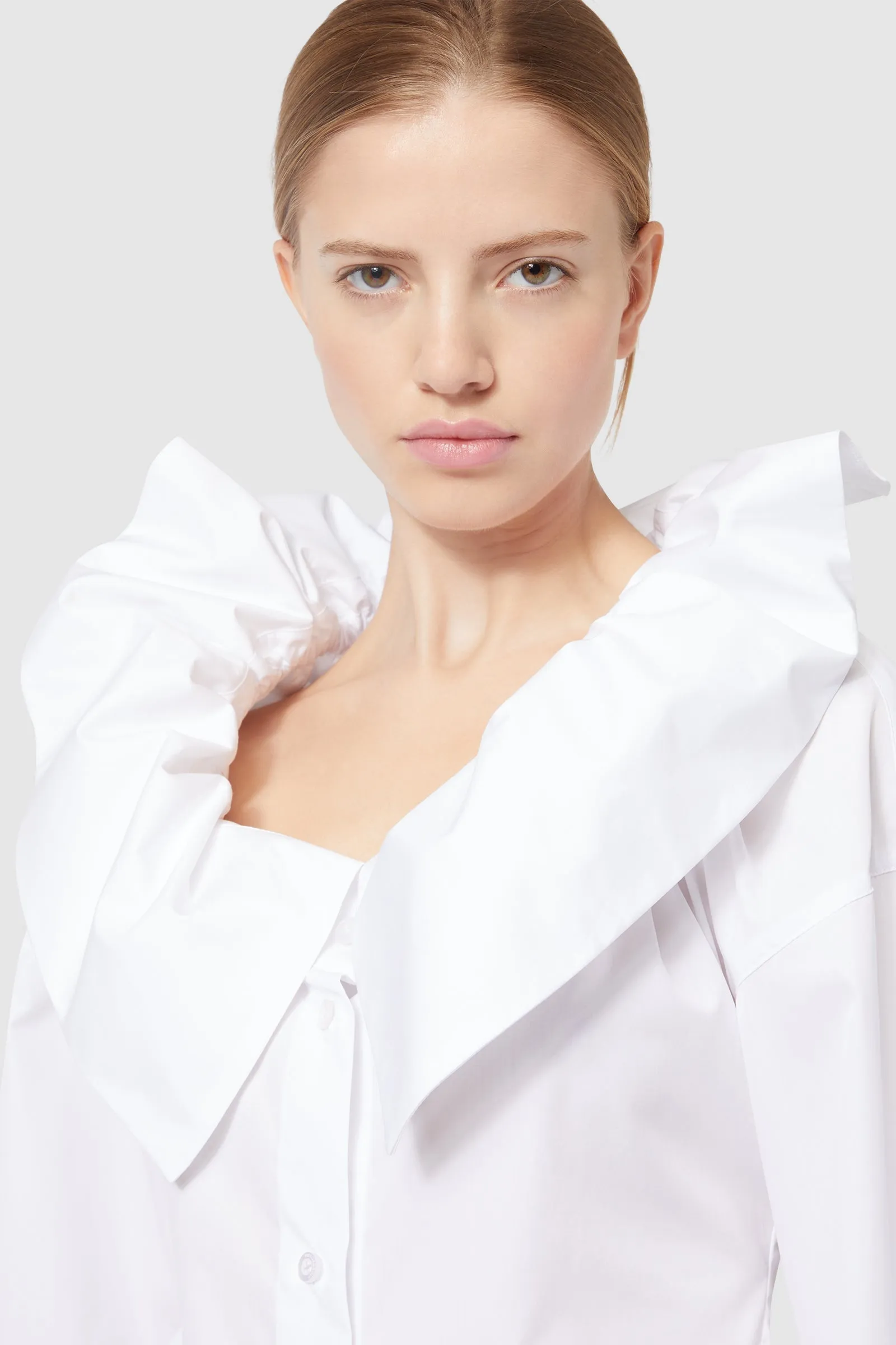 COUTURE RUFFLE SHIRT