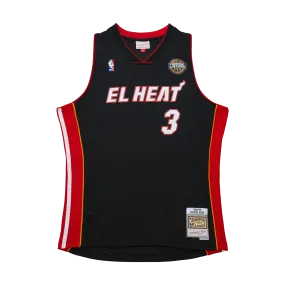 Dwyane Wade Mitchell & Ness 2008-09 EL HEAT Swingman Jersey