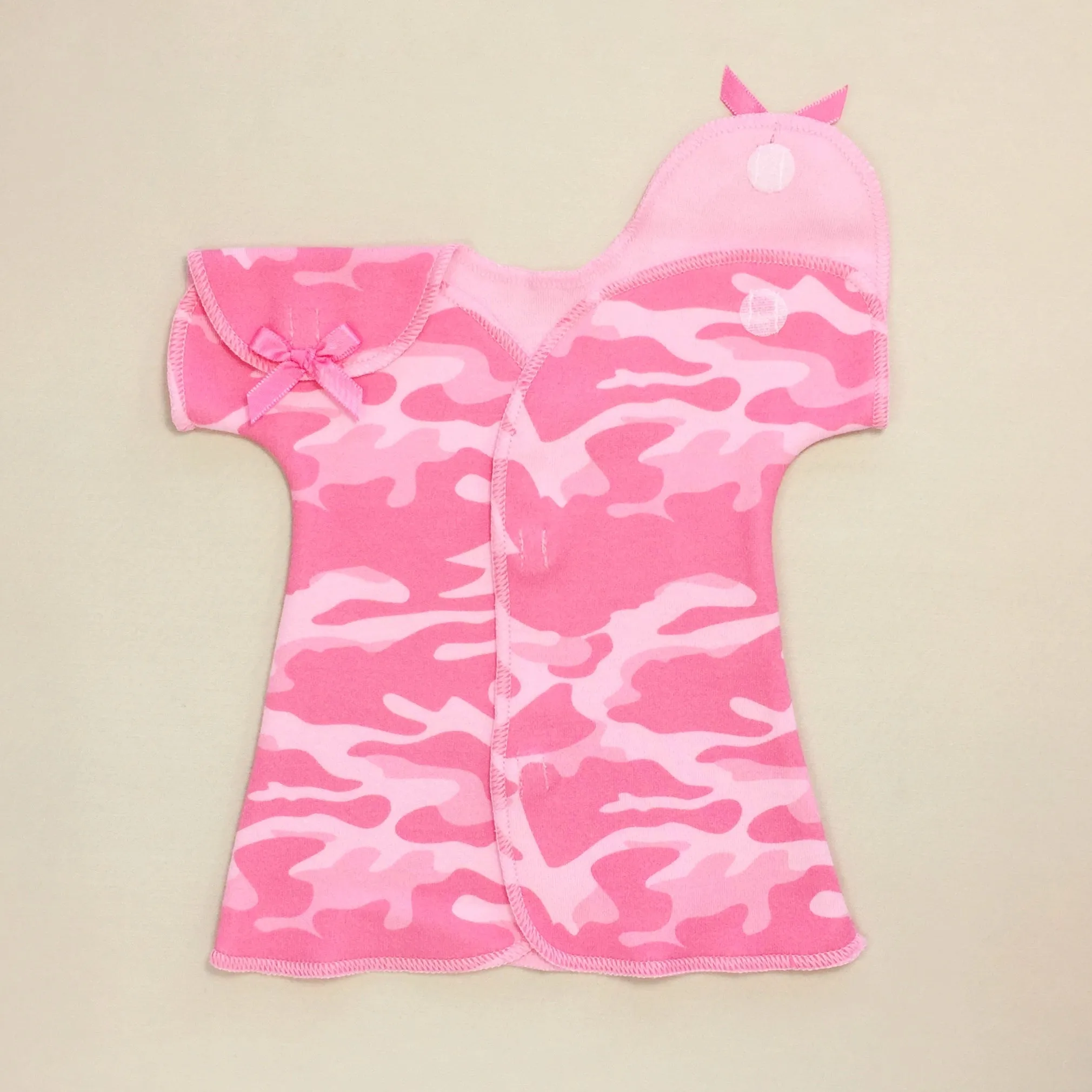 Fit & Flare NICU Dress Pink Camouflage