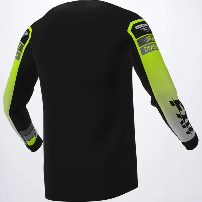 FXR Clutch MX Jersey Black/Grey/Hi-Vis