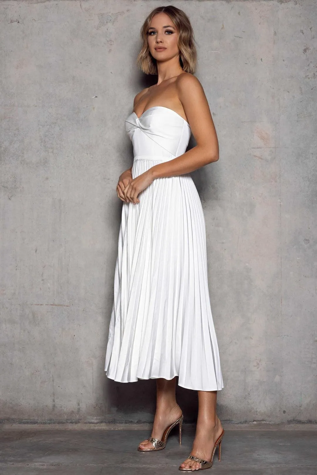 Hailey Dress - White