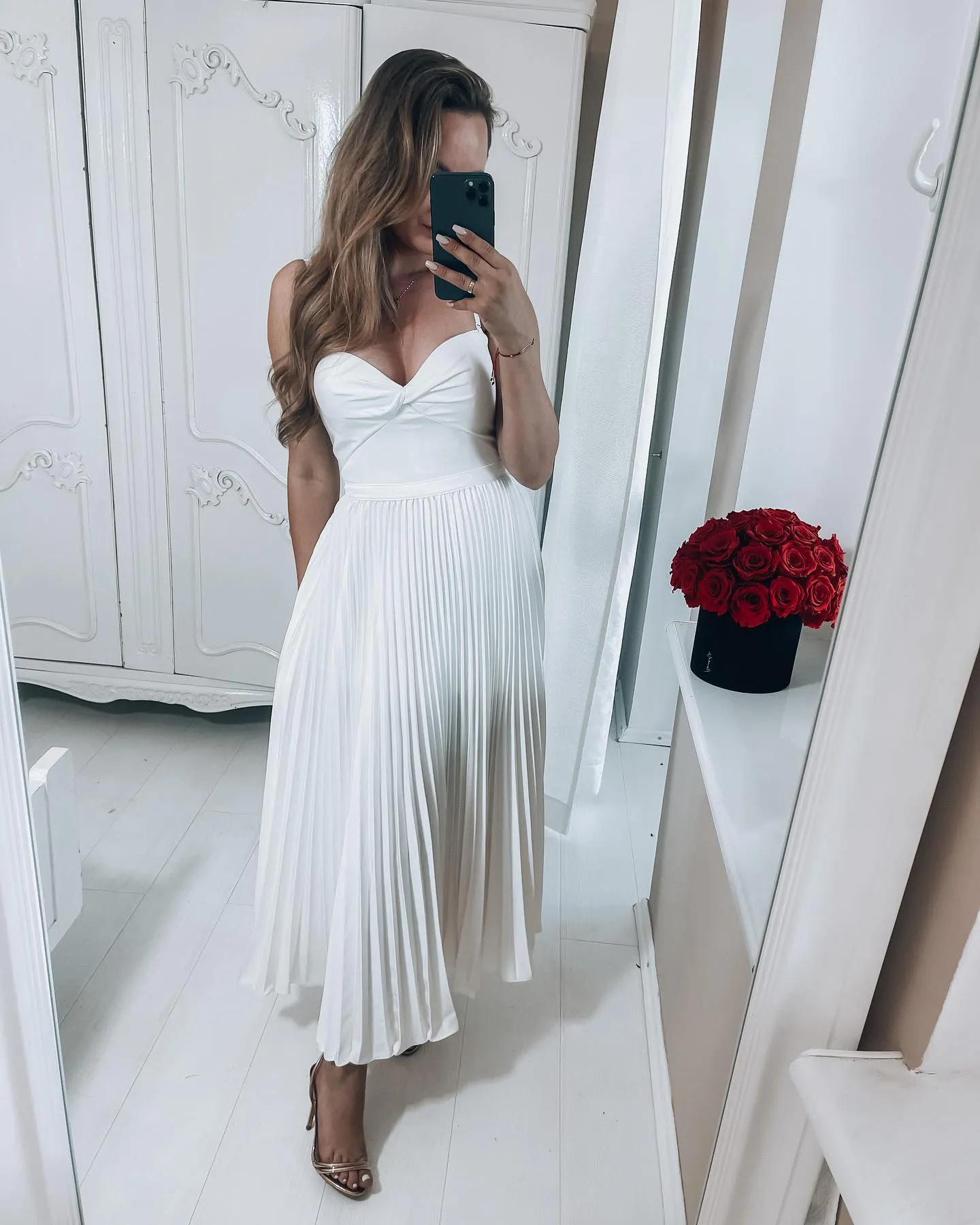 Hailey Dress - White