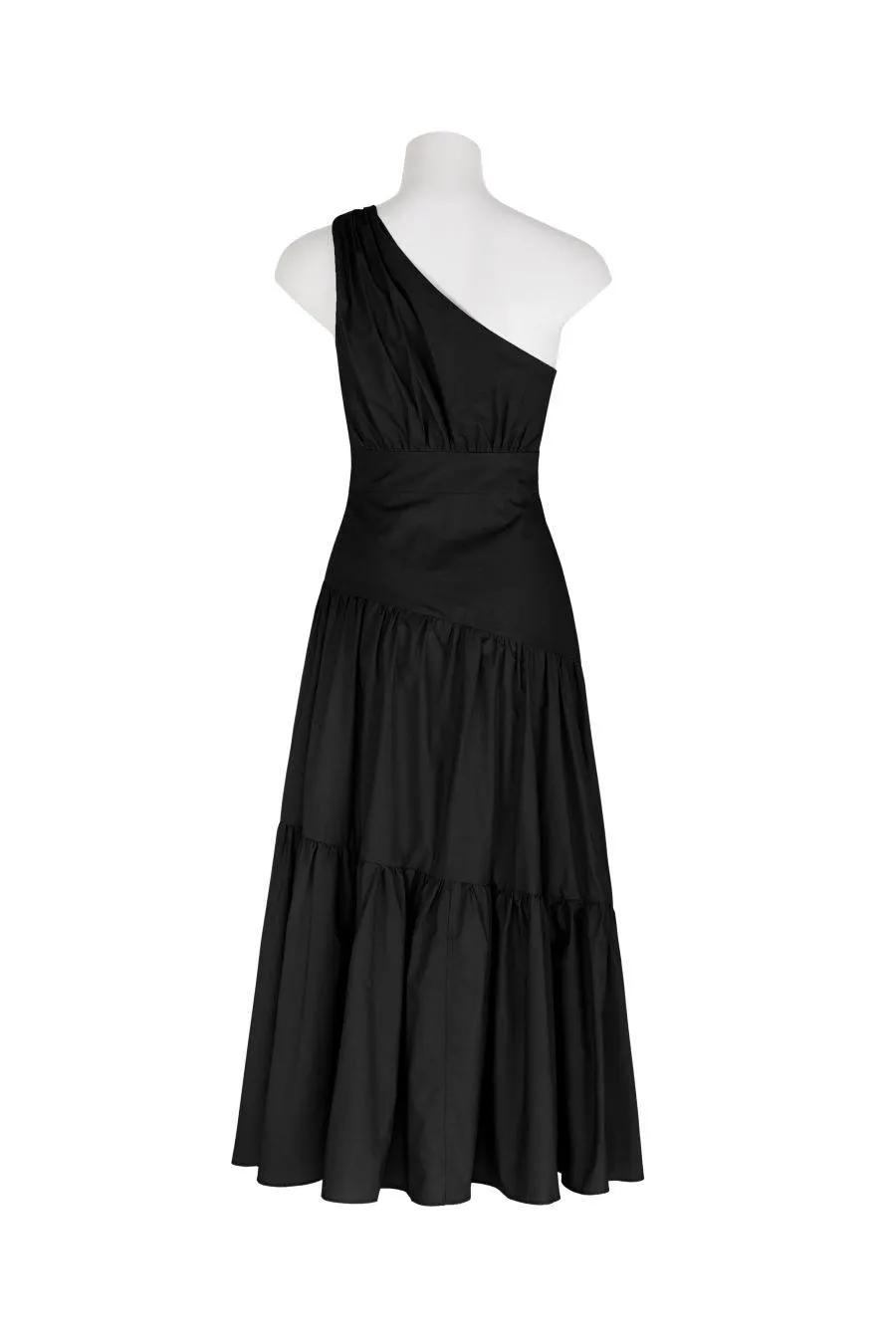 Jayla One Shoulder Dress- Black