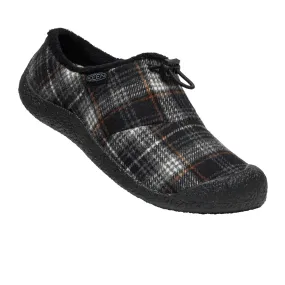 Keen Howser III Slide (Women) - Black Plaid/Steel Grey