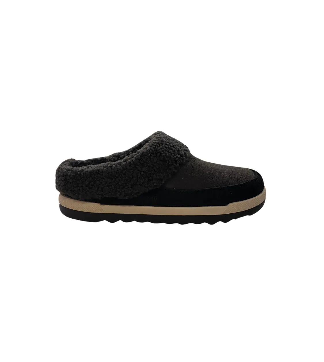 Liliana Black/Pewter Indoor/Outdoor Slipper