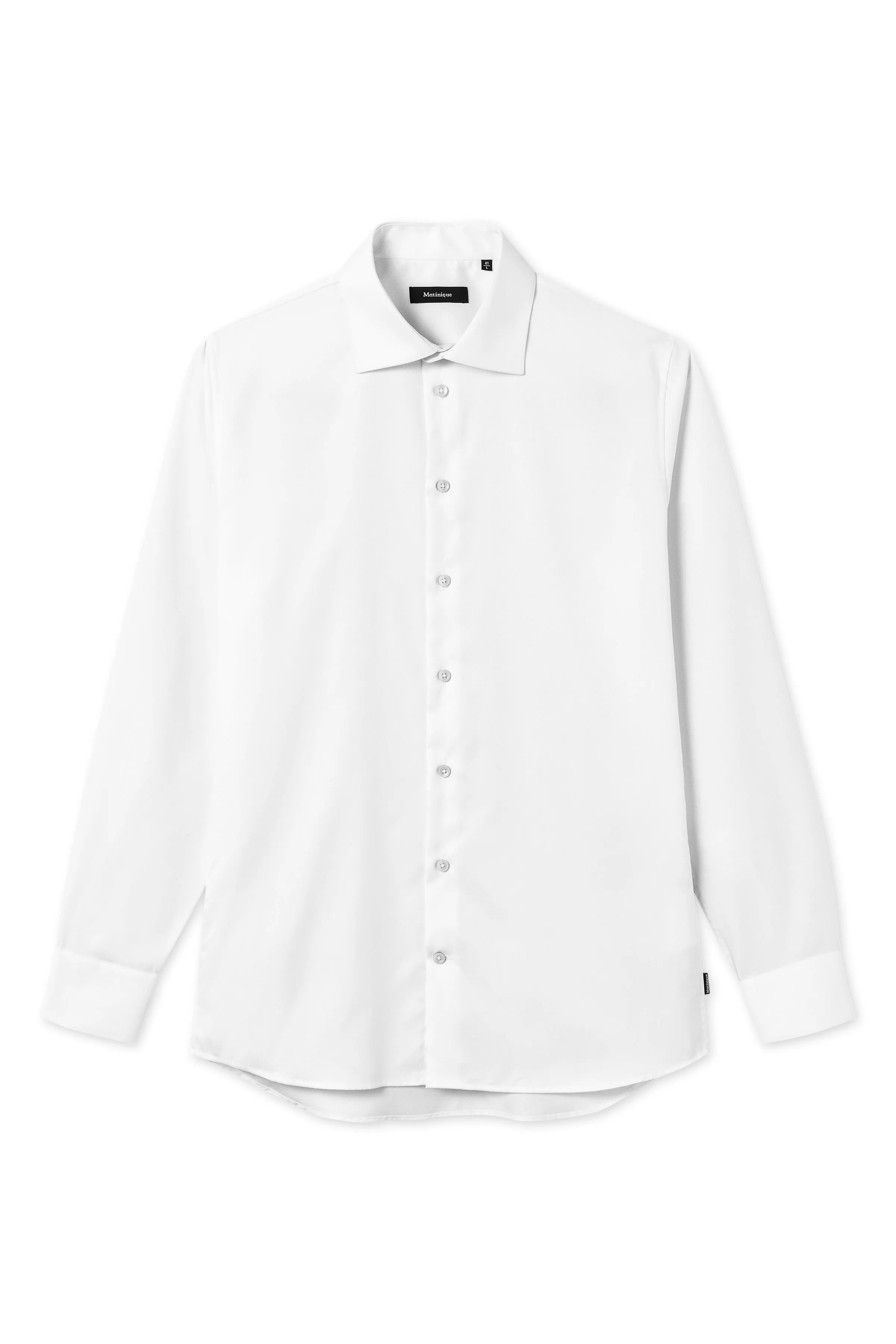 Matinique Marc Lux Oxford Shirt/White - CORE AW23