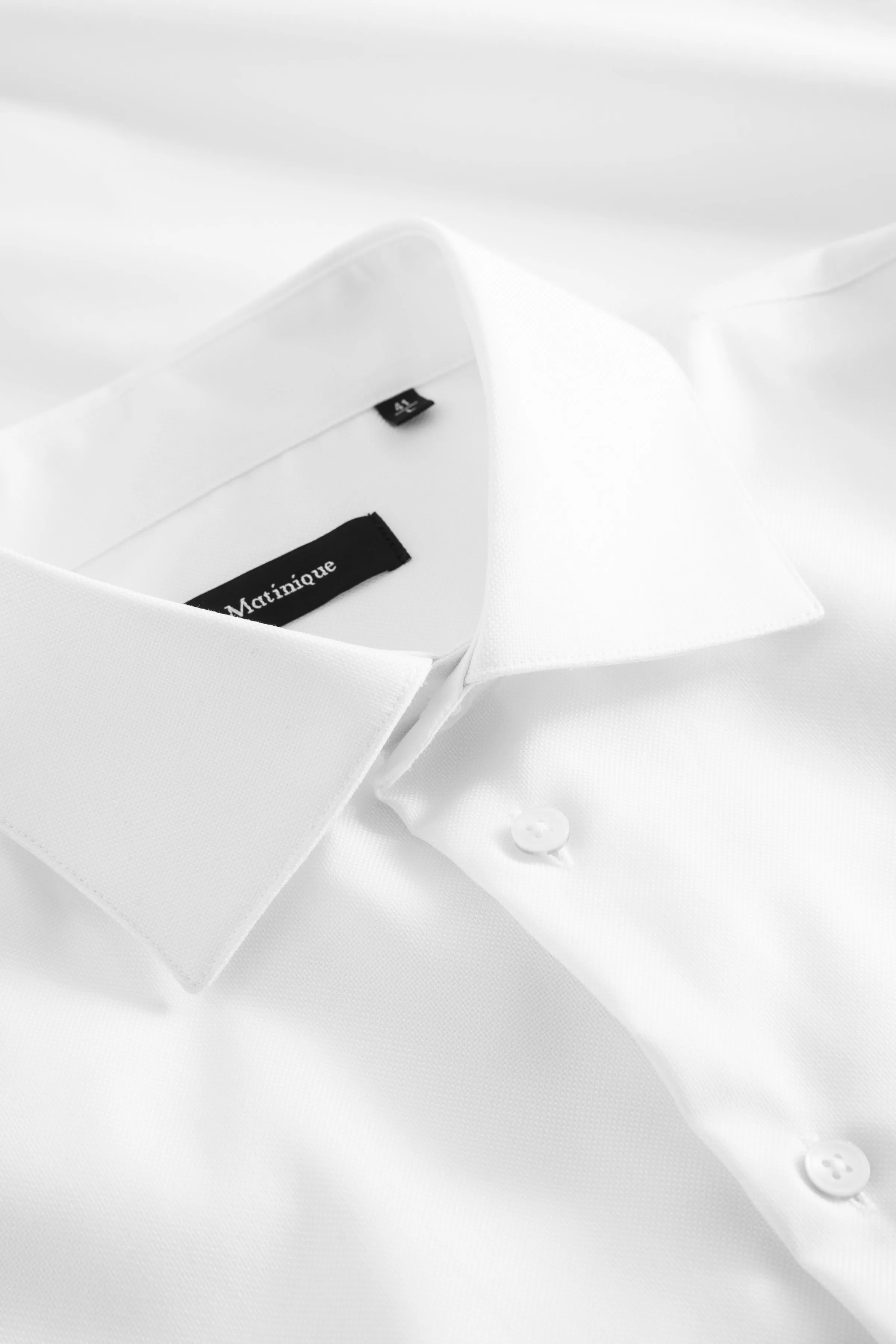 Matinique Marc Lux Oxford Shirt/White - CORE AW23