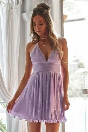 Mindy Dress - Lilac