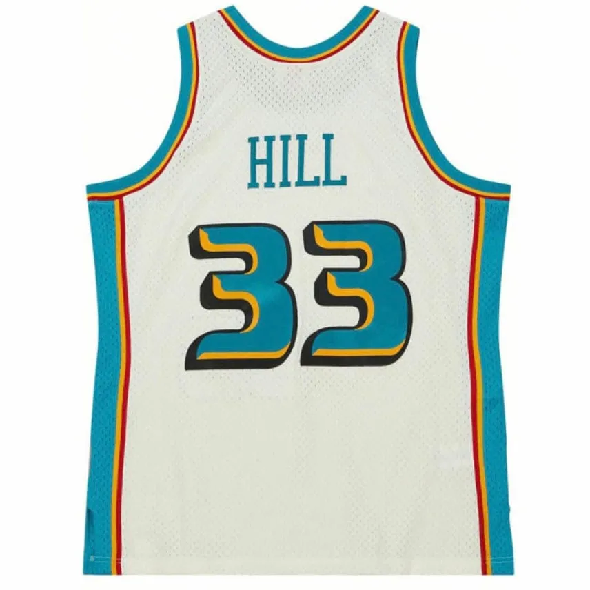 Mitchell & Ness Nba Detroit Pistons Swingman Jersey Grant Hill (Off White Cream)