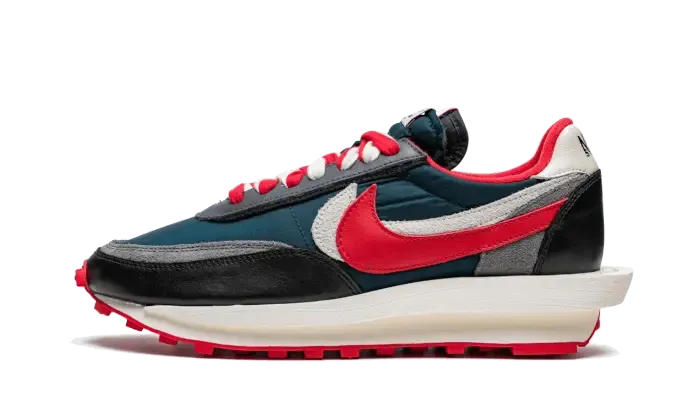 Nike LD Waffle Sacai Undercover Midnight Spruce University Red