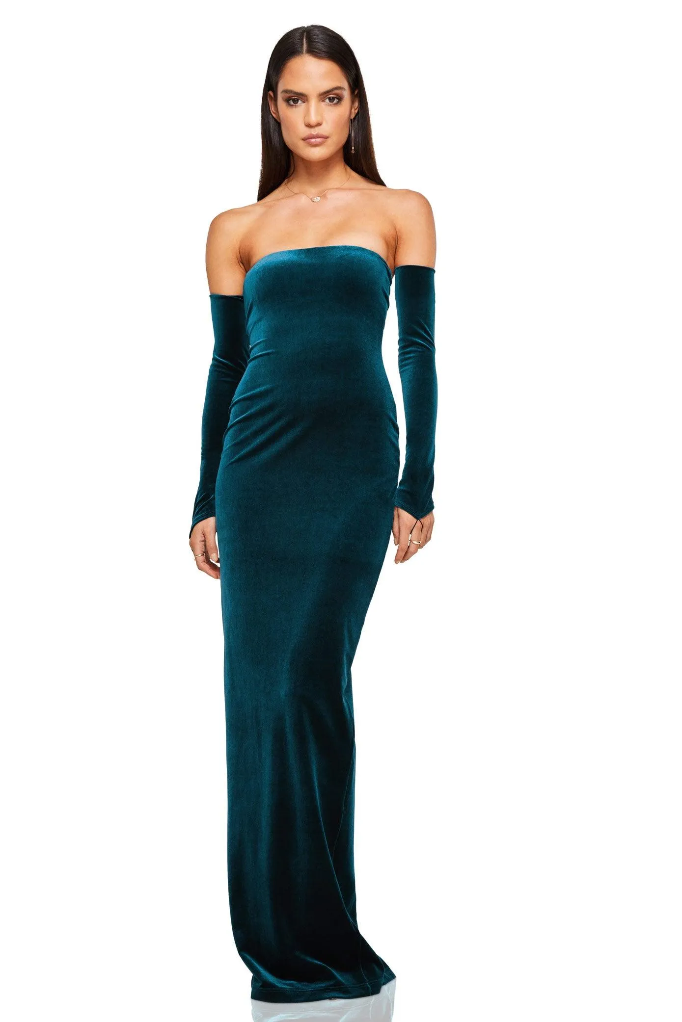 Nookie Majesty Gown - Teal