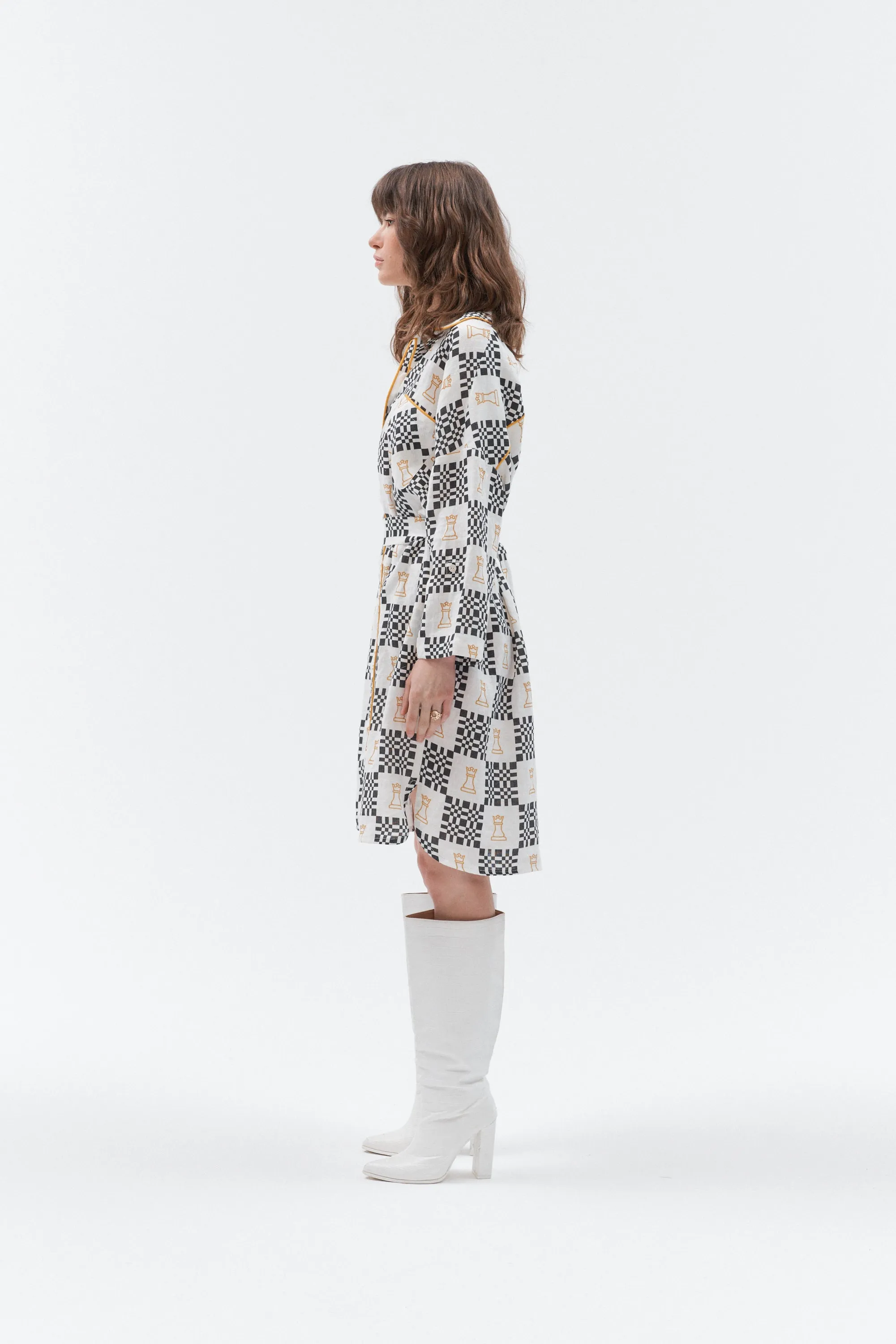 Oversize linen dress "Iconic"