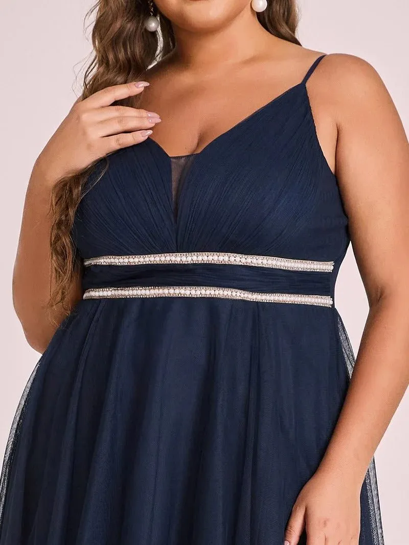 Plus Size High Low Prom Dresses With Spaghetti Straps