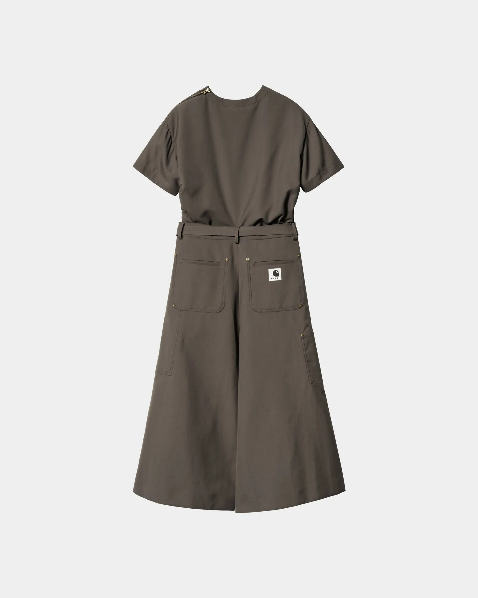 sacai x Carhartt WIP Suiting Bonding Dress | Taupe