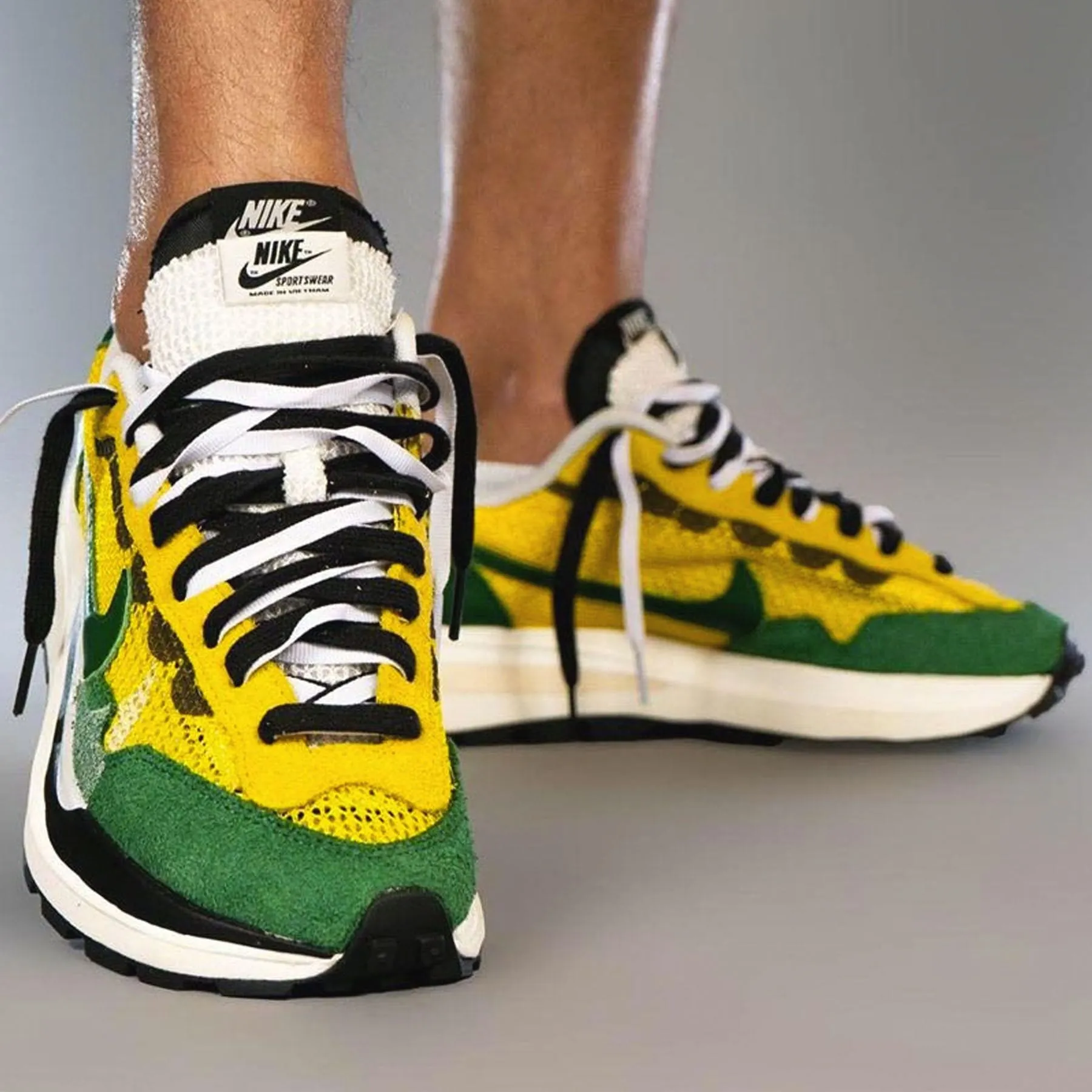 Sacai x Nike VaporWaffle 'Tour Yellow'