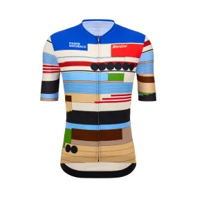 Santini Paris Roubaix Jersey - Print