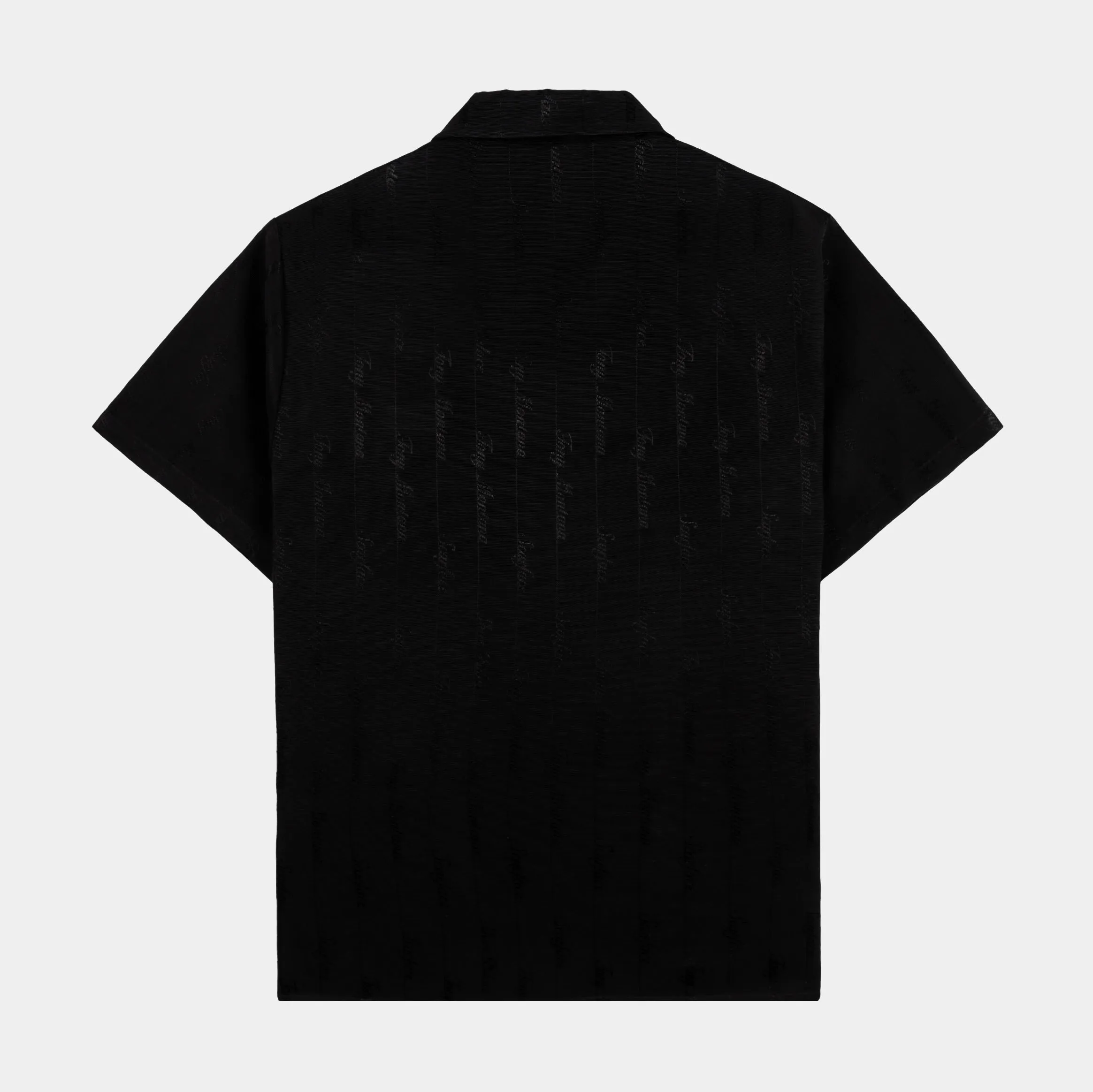 SP x Scarface Woven Logo Mens Short Sleeve Shirt (Black)