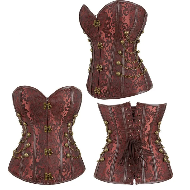 Strapless Waist Trainer Overbust Corselet