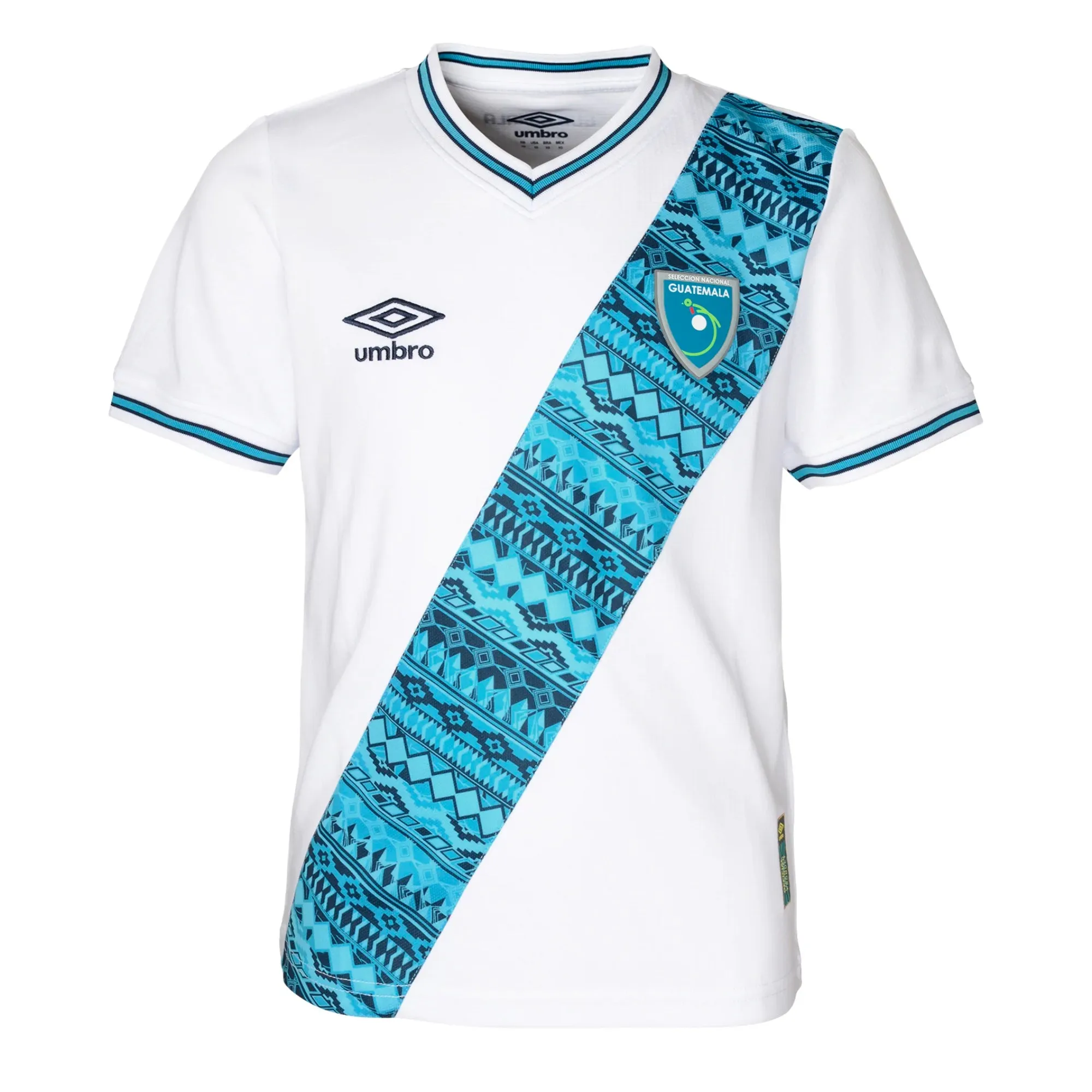 Umbro Kids Guatemala 2023/24 Home Jersey White/Blue