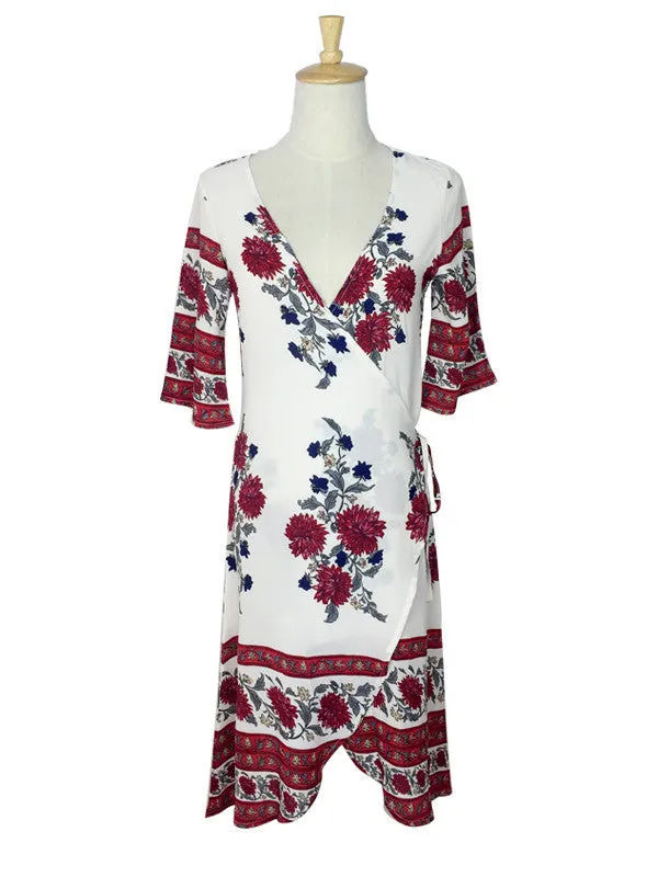 WealFeel Dream Floral Plunging Dress