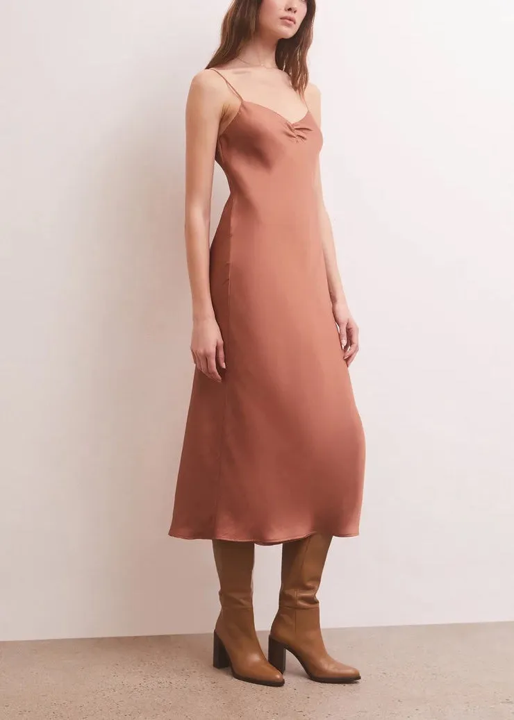 Z Supply Lark Lux Sheen Slip Dress